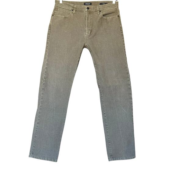 Hackberry PROOF Men’s Straight Brown Jeans Stretch Denim Size 34 x 34 - Picture 1 of 10